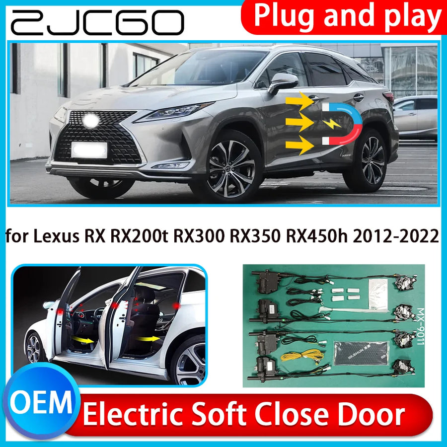 Automatic Electric Soft Close Door Kit for Lexus RX 2012–2022 Car Interior Accessory ZJCGO