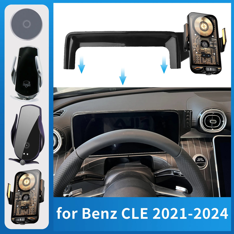 Adjustable GPS Navigation Phone Holder for Mercedes Benz CLE Car Phone Holder CATUSIKI