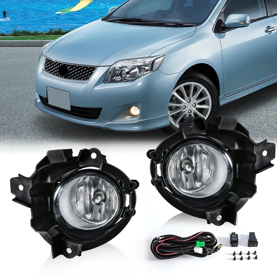 Halogen Fog Lights for Toyota Corolla Fielder 2010 Car Interior Accessory MAGIC COLORM