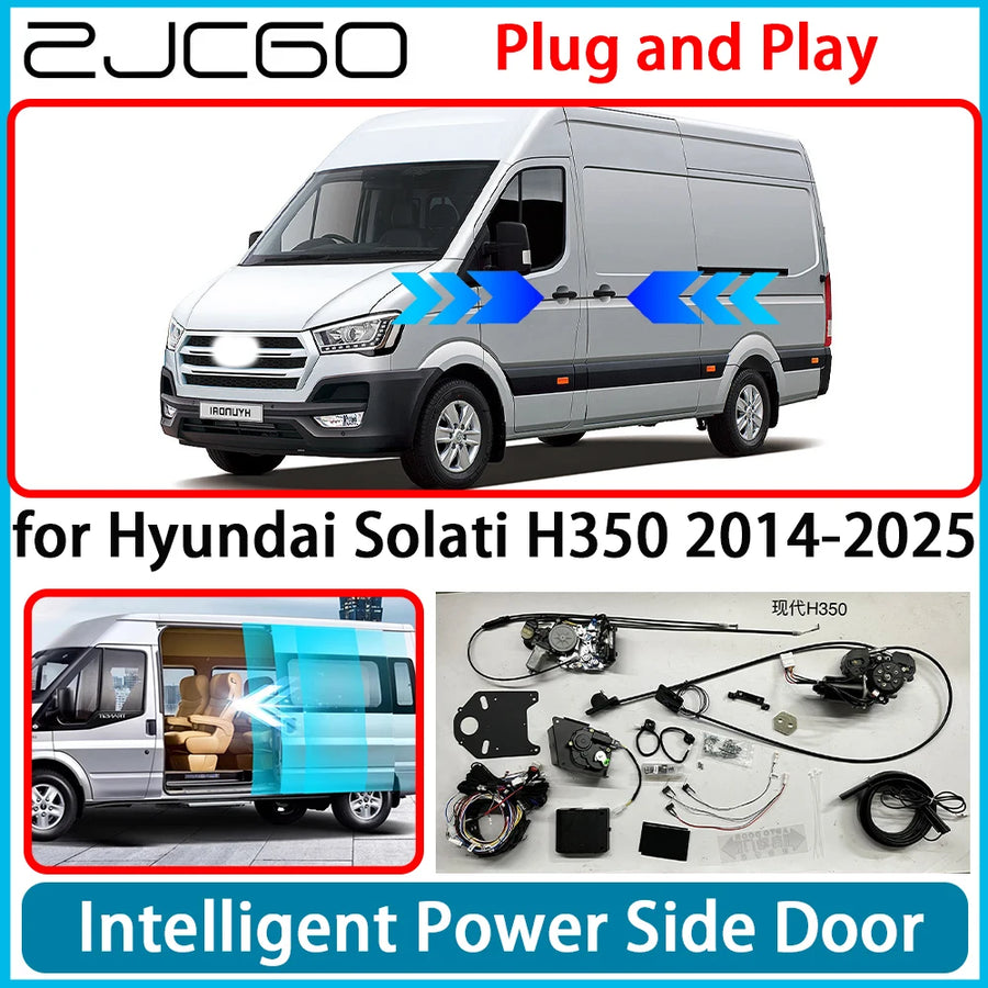 Electric Power Sliding Door Retrofit Kit for Hyundai Solati H350 Car Interior Accessory ZJCGO