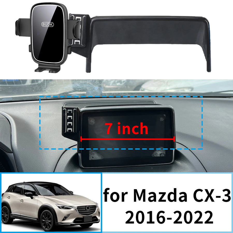 Wireless Fast Charging Phone Holder for Mazda CX-3 2016-2022 Car Phone Holder OEM