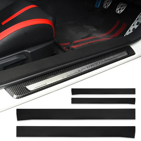Door Sill Protector Sticker for Toyota GR86 Subaru BRZ Car Interior Accessory GMUNI