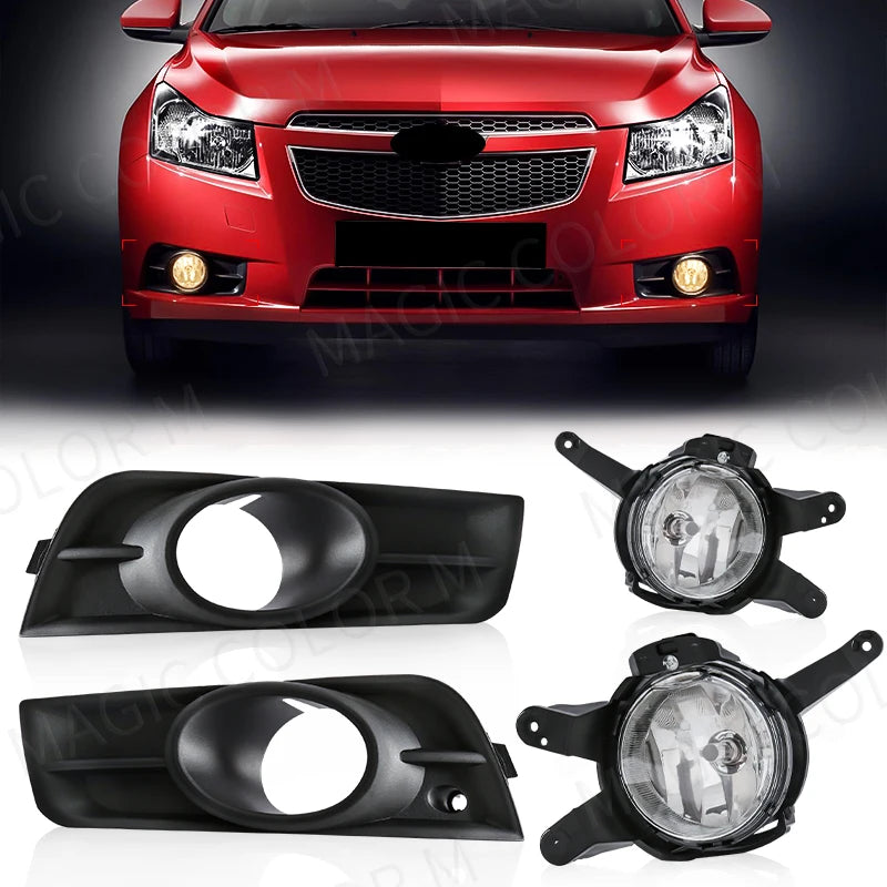 Super Bright LED Fog Lights for Chevrolet Cruze 2009-2014 Fog Light MAGIC COLORM