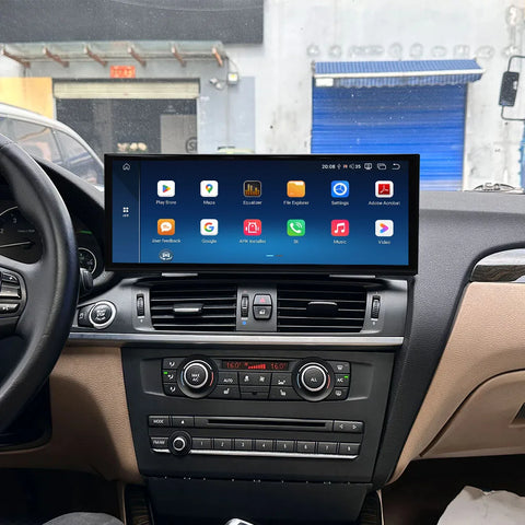 Android 14 Multimedia Head Unit for BMW X3 X4 2011–2017 Android Head Unit Aotsr 4GB 64GB Carplay Eight Core