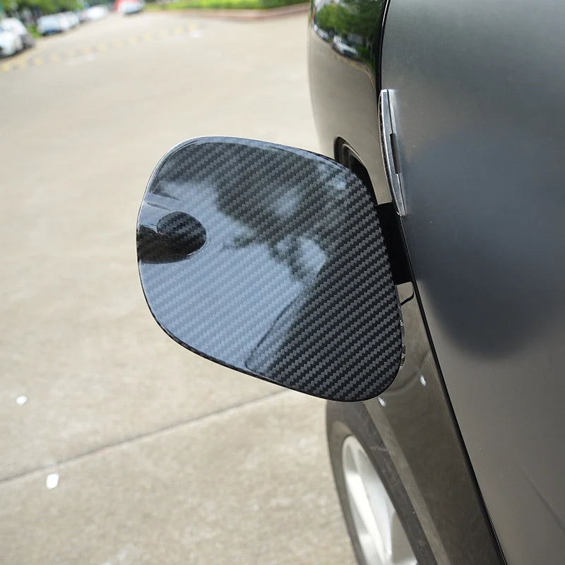 Fuel Tank Cap Carbon Fiber Cover for Smart 453 Car Interior Accessory GMUNI