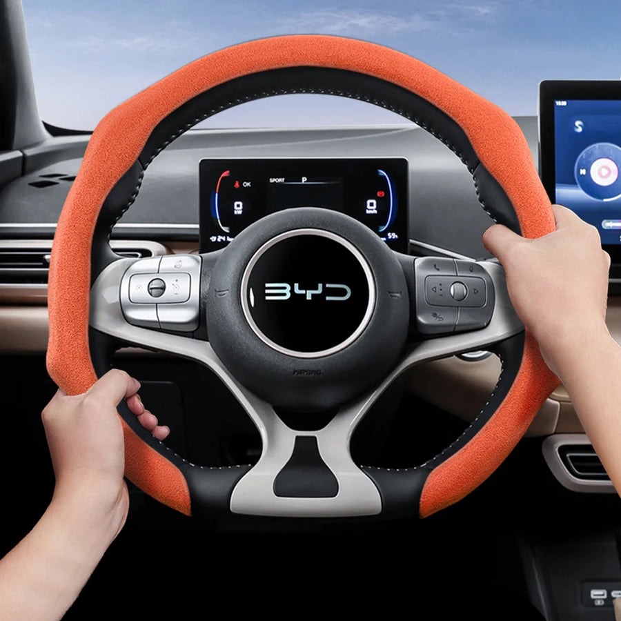 Suede Snap-On Cover for BYD Tang Han Atto 3 Car Interior Accessory Hocasen