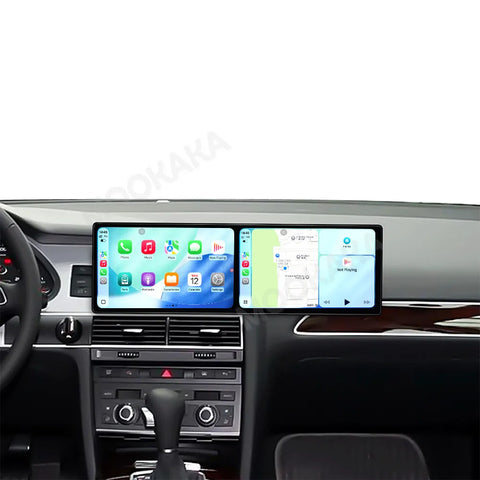 18.2-Inch Android 15 Head Unit for Audi A6 2010–2011 Android Head Unit Aotsr 12G 256G 360Camera Eight Core