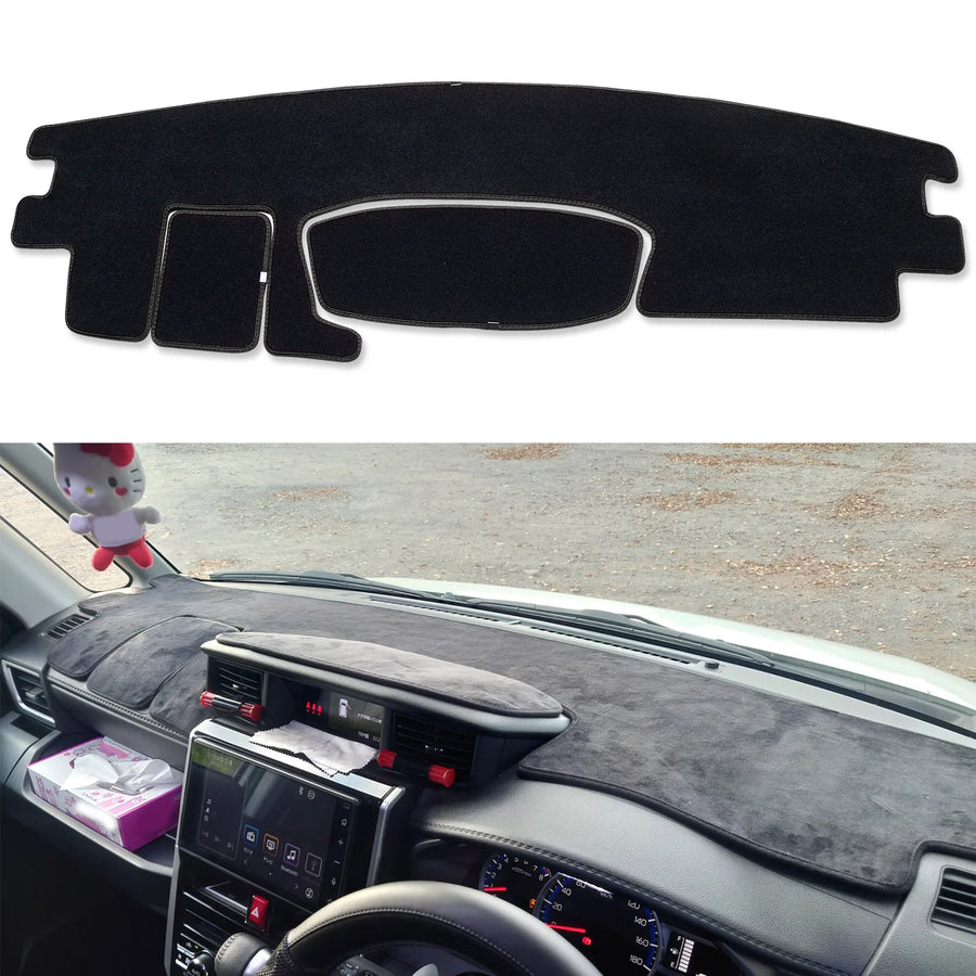 Plush Dashboard Cover Mat for Toyota Tank Roomy 2016–2023 Dashboard Mat CATUSIKI Right Rudder