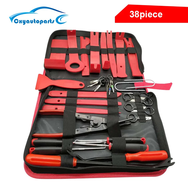 Car Audio Repair Tool with Clip Rivet Fastener Door Panel Trim Removal Tool JOIGVFN