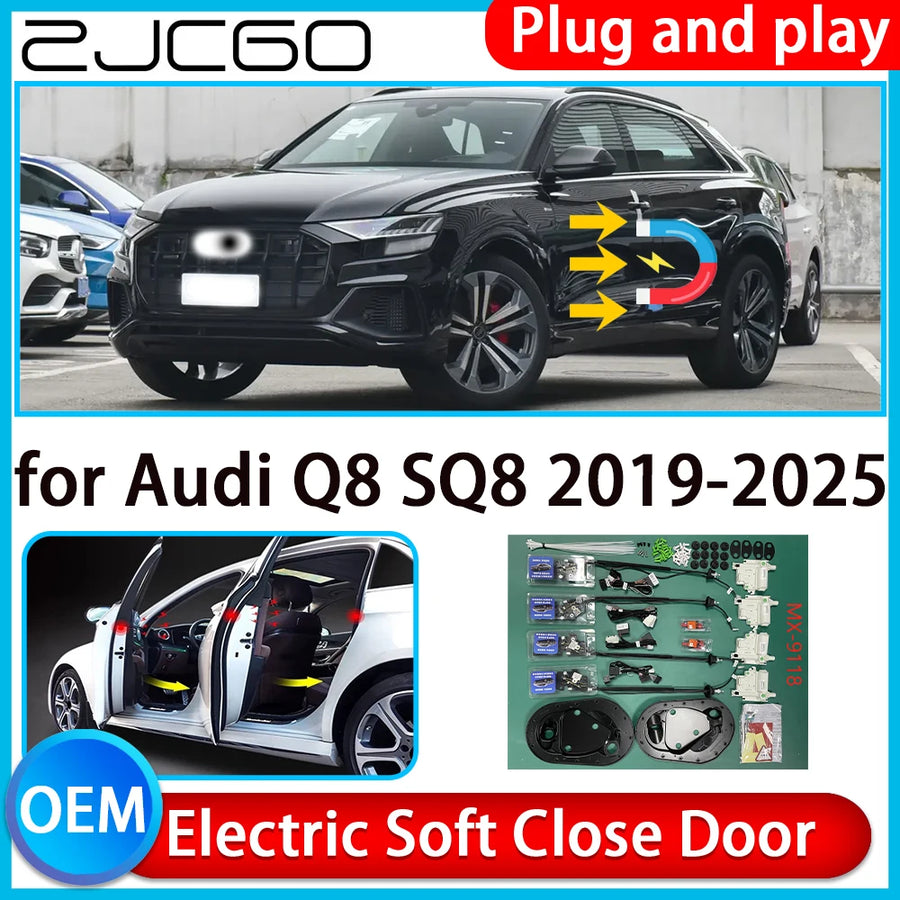 Electric Soft Close Door Kit for Audi Q8 and SQ8 Car Interior Accessory ZJCGO Default Title