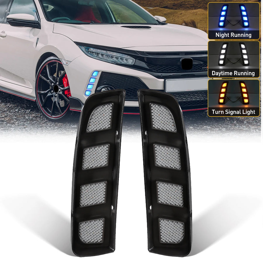 LED DRL Dynamic Turn Signal for Honda Civic Type R LED Ambient Light MAGIC COLORM
