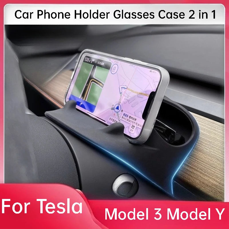Tesla Model 3 Model Y Car Phone Holder Case Car Steering Wheel Accessories OEM