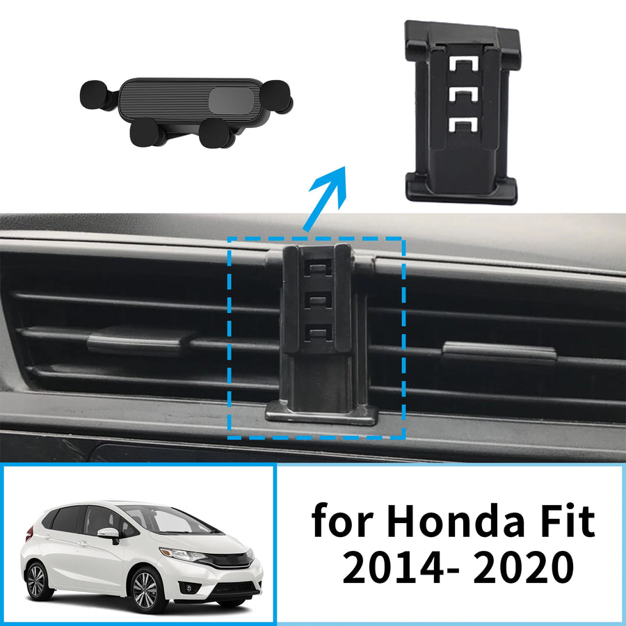 Wireless Charging Magnetic Phone Holder for Honda Fit 2014-2020 Car Phone Holder CATUSIKI