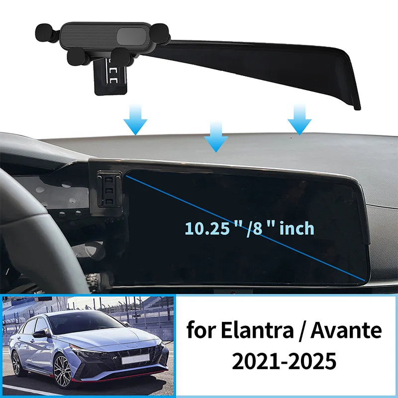 Wireless Fast Charging Phone Holder for Hyundai Elantra 2021–2023 Car Phone Holder OEM