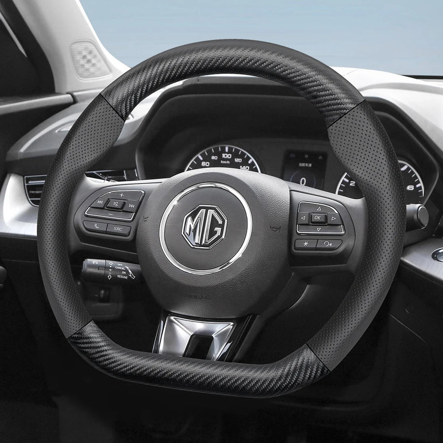 Breathable Carbon Fiber Wheel Cover for MG SUVs Car Interior Accessory Hocasen