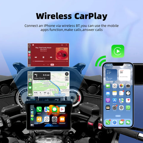 EKIY Universal Motorcycle GPS Navigation System Android Head Unit EKIY Default Title