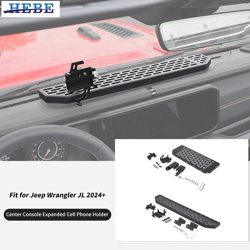 Expandable Phone Holder Panel Mount For Jeep Wrangler JL Car Interior Accessory HEBE