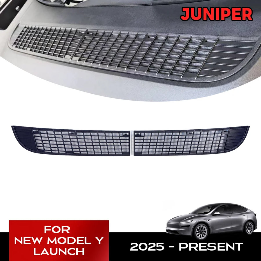 Air Conditioner Inlet Net For Tesla New Model Y 2025 Launch Juniper Anti Insect Dust Proof Air Conditioner Inlet Net TEKSY