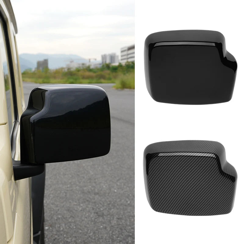 Rearview Mirror Covers for Suzuki Jimny JB64 JB74 JC74 Car Interior Accessory GMUNI