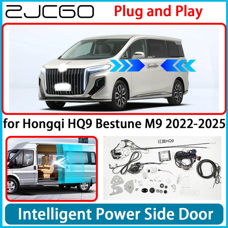 Electric Power Sliding Door Retrofit Kit for Hongqi HQ9 2022-2025 Car Interior Accessory ZJCGO