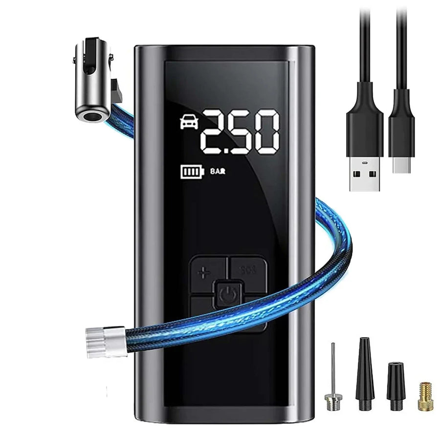 Portable Tire Inflator Rechargeable for Car Bicycle 2020-2023 Car Interior Accessory EAFC