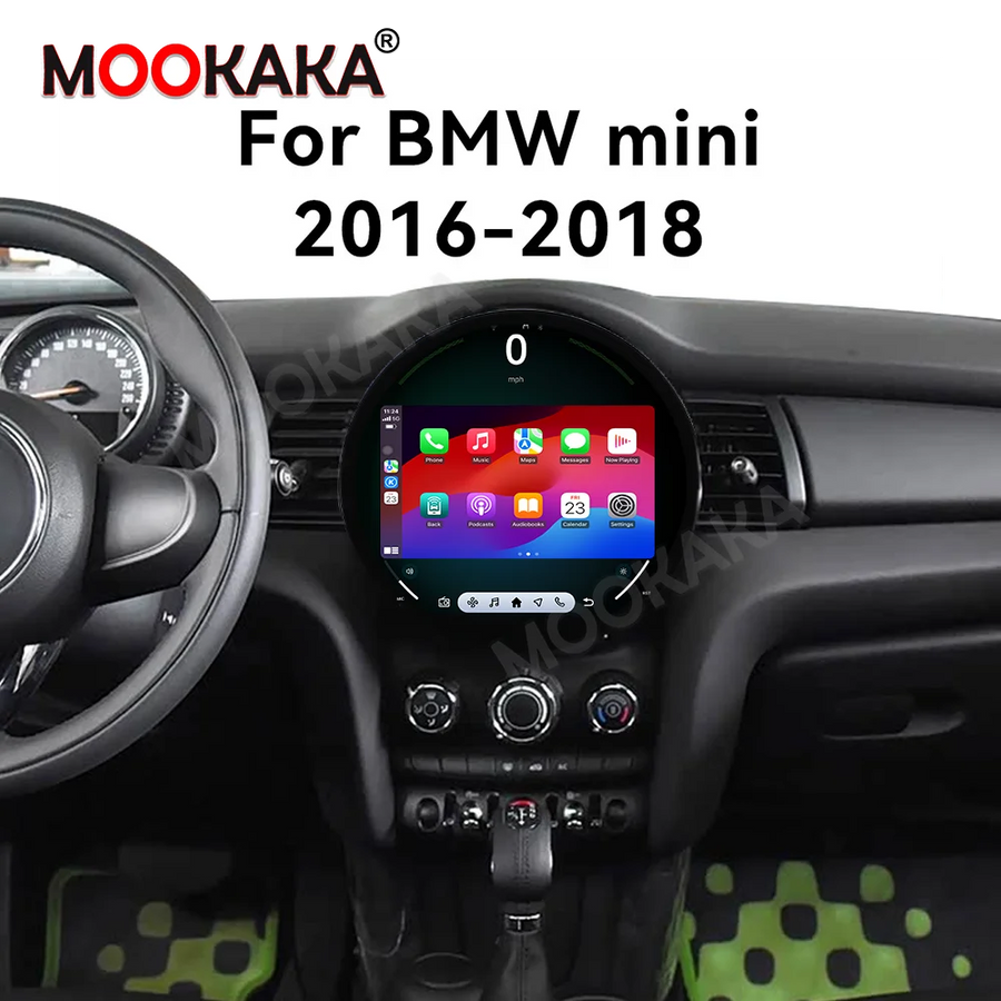 Android 14 Multimedia Head Unit for Mini Cooper 2016-2018 Android Head Unit Aotsr 4GB 64GB Eight Core