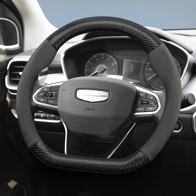 Carbon Fiber Texture Cover for Geely Coolray Pro Car Interior Accessory Hocasen