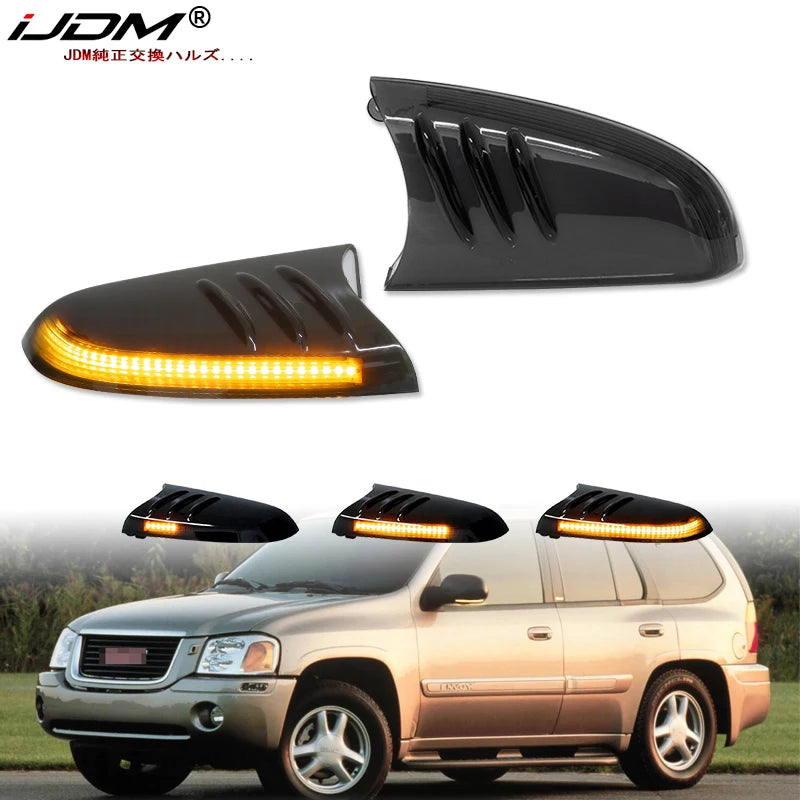 Amber Sequential Turn Signal Lights for Chevy/GMC Car Interior Accessory iJDM