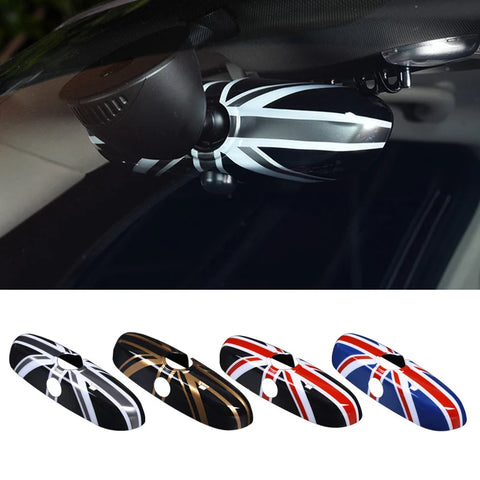 Rearview Mirror Cover Trim for Mini Cooper Models Car Interior Accessory GMUNI