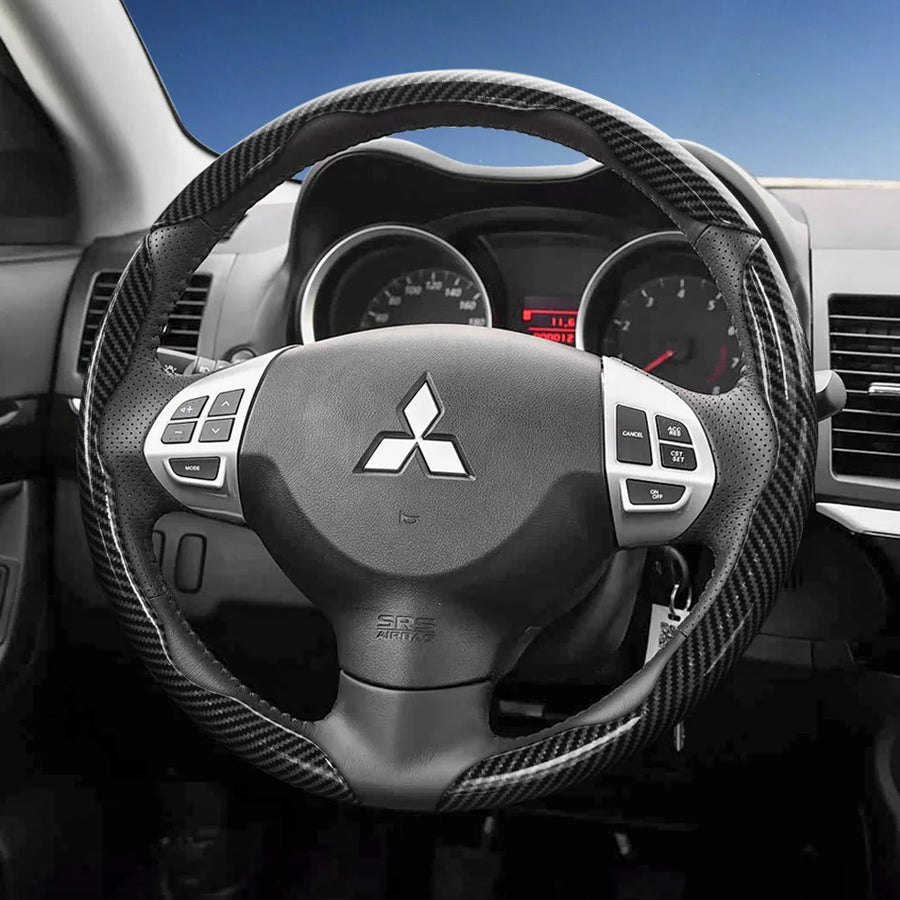 Carbon Fiber Cover for Mitsubishi Triton Car Interior Accessory Hocasen