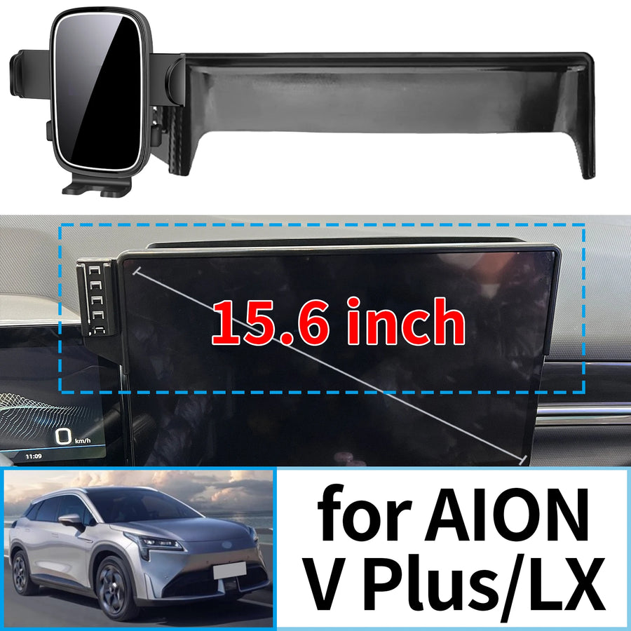 Wireless Charging Phone Mount for AION V Plus and LX 15.6 Inch Car Phone Holder CATUSIKI
