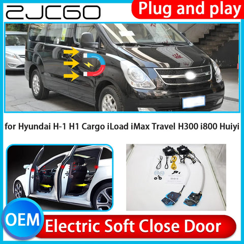 Electric Power Door Soft Closing Kit for Hyundai H-1 2007–2023 Car Interior Accessory ZJCGO Default Title