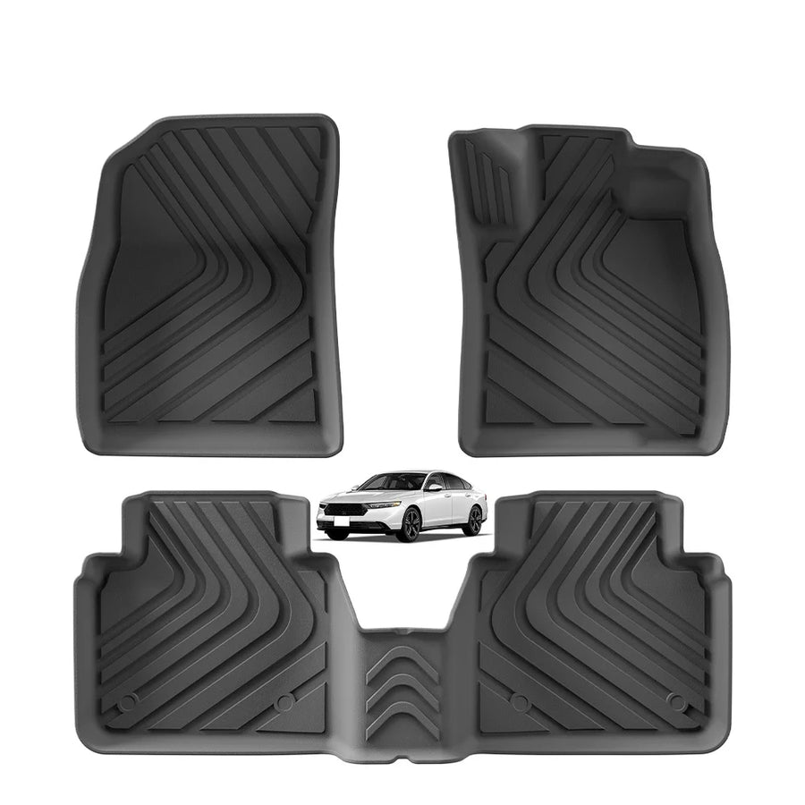 All-Weather Car Floor Mats for Honda Accord HEV 2023-2024 Car Interior Accessory smabee