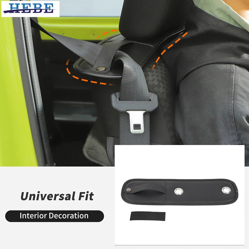 Universal Leather Seat Belt Support for Car Interior Car Interior Accessory HEBE
