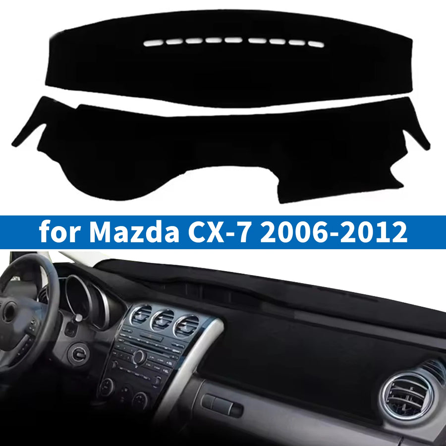 Dashboard Sunshade Protective Mat for Mazda CX-7 2006–2012 Dashboard Mat CATUSIKI