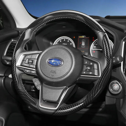 Carbon Fiber Quick-Release Cover for Subaru Car Interior Accessory Hocasen