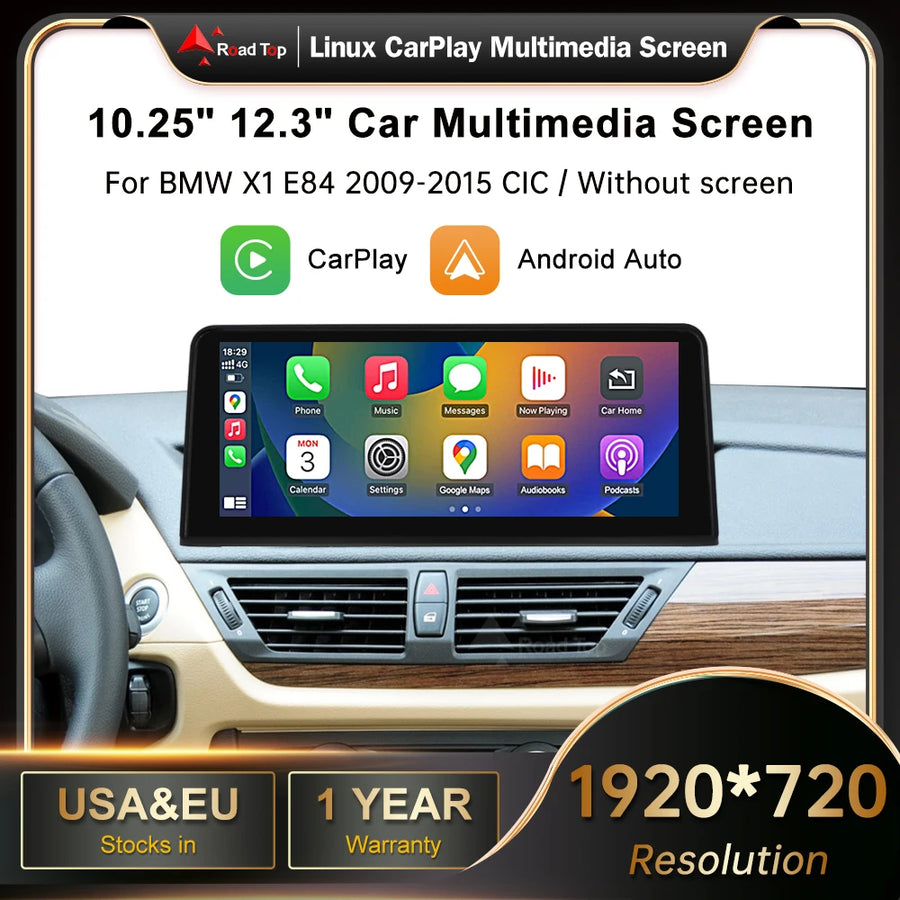 10.25-Inch Multimedia Touch Screen for BMW X1 E84 2009–2015 Android Head Unit wincago