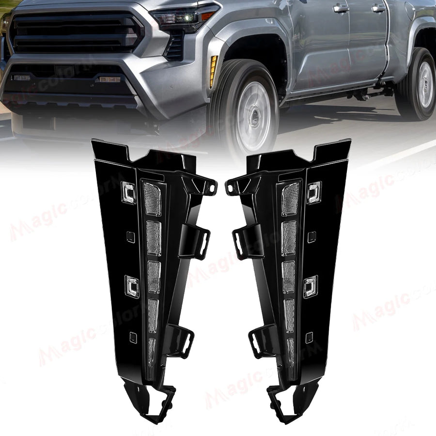 LED Wheel Arch Side Marker Turn Signal for Toyota Tacoma 2024 Car Interior Accessory MAGIC COLORM