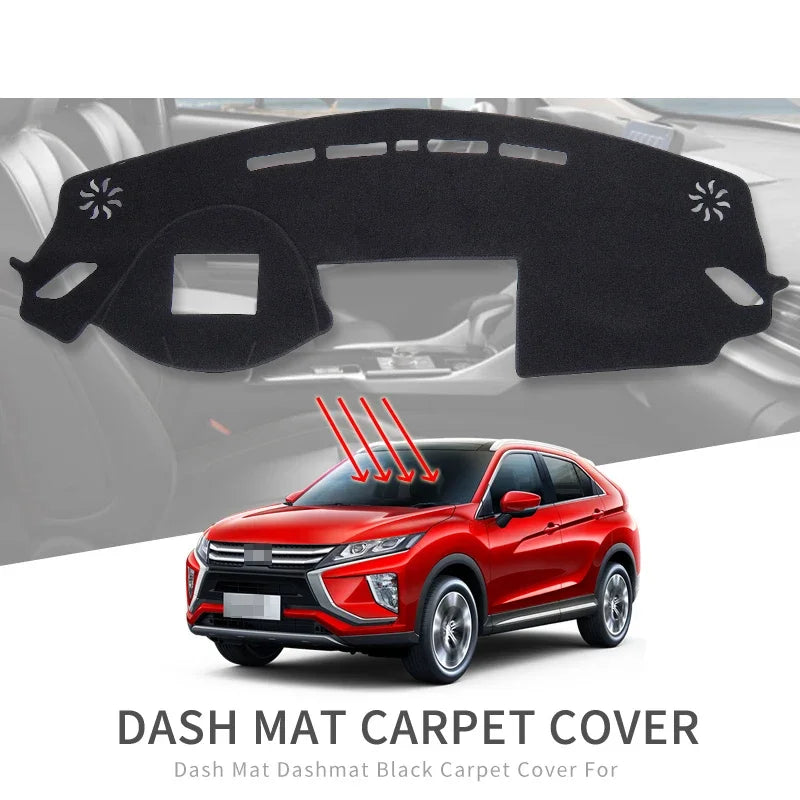 Custom Fit Dashboard Mat Sunshade for Mitsubishi Eclipse Cross Dashboard Mat CATUSIKI