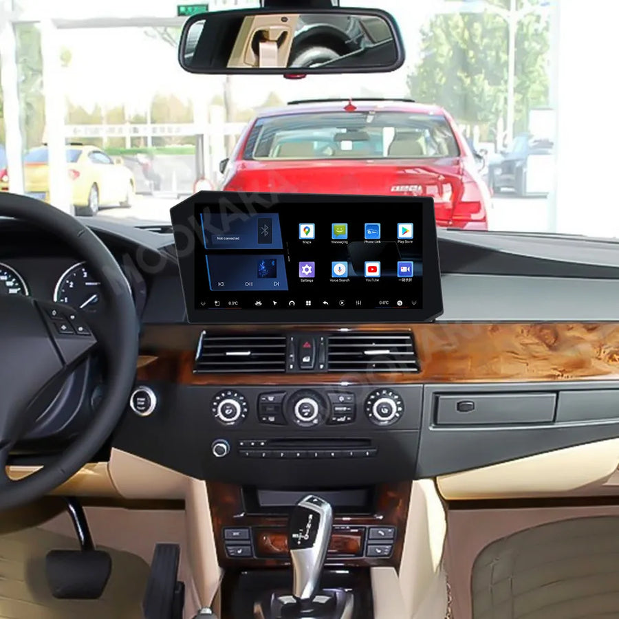 12.9" Android 14 Touchscreen Stereo for BMW 3 Series 2005–2012 Android Head Unit Aotsr 8G256G and 360Camera Eight Core