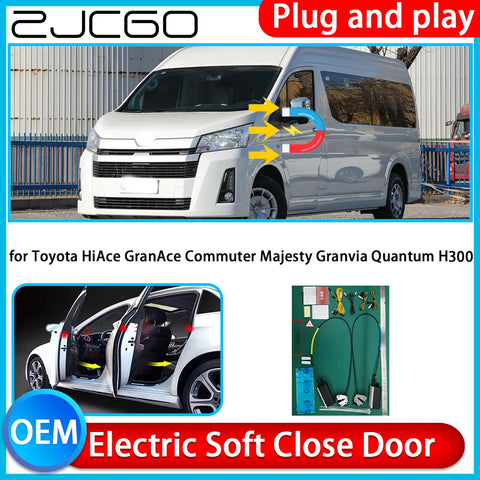 Electric Power Door Soft Close Kit for Toyota HiAce H300 Car Interior Accessory ZJCGO Default Title