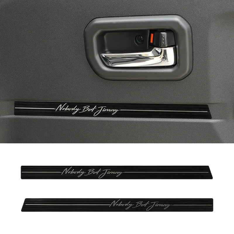 Stainless Steel Door Trim for Suzuki Jimny JB64 Car Interior Accessory GMUNI