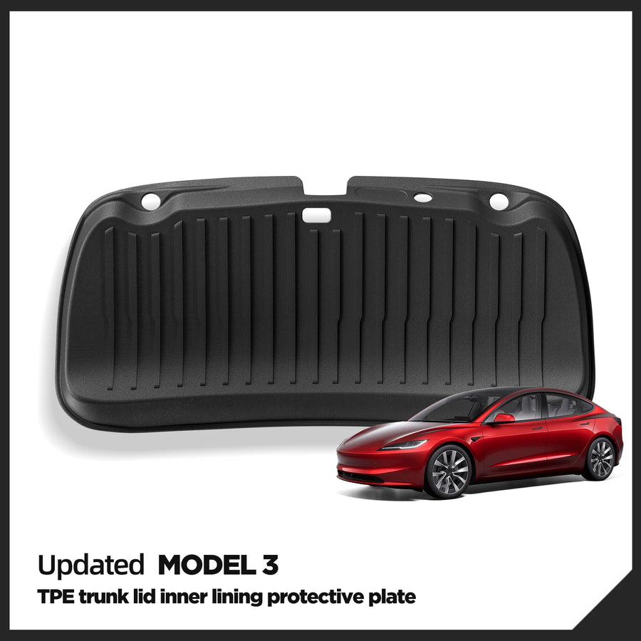 Rear Trunk Door Anti-Dirt Mat for Tesla Model 3 Highland 2024 Car Interior Accessory Smabee