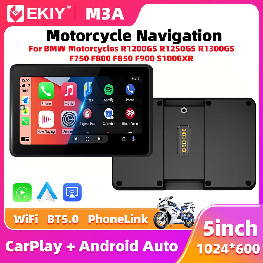 CarPlay Digital Dashboard for BMW R1200GS R1250GS Android Head Unit EKIY