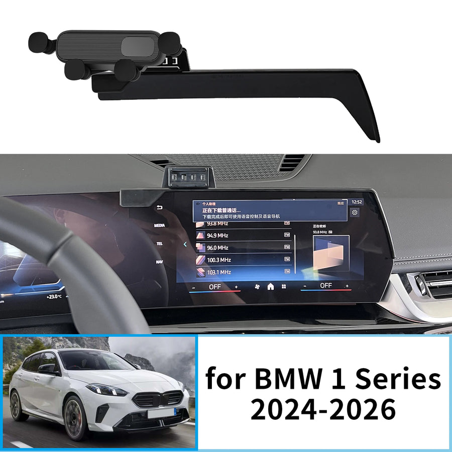 Wireless Fast Charging Phone Holder for BMW 1 Series 2024–2026 Car Phone Holder OEM
