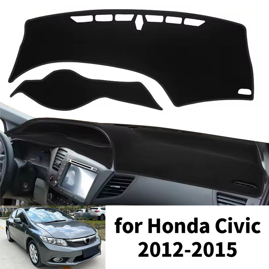 Dashboard Mat Sun Protection Pad for Honda Civic 9th 2012–2015 Dashboard Mat OEM