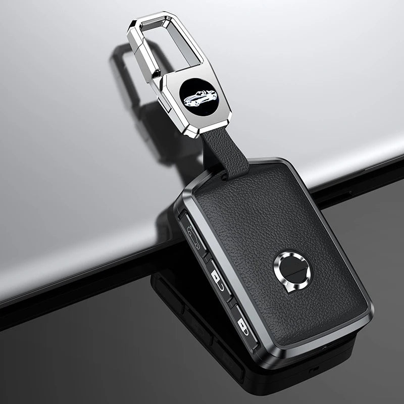Protective Suede Key Case for Volvo S60 2020-2023 Car Interior Accessory LINGLUYANG