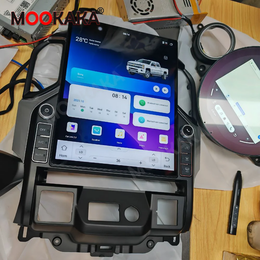 16.2" 4K Android Auto Stereo for Chevrolet Silverado 2019–2023 Android Head Unit Aotsr 8G256G and 360Camera Eight Core