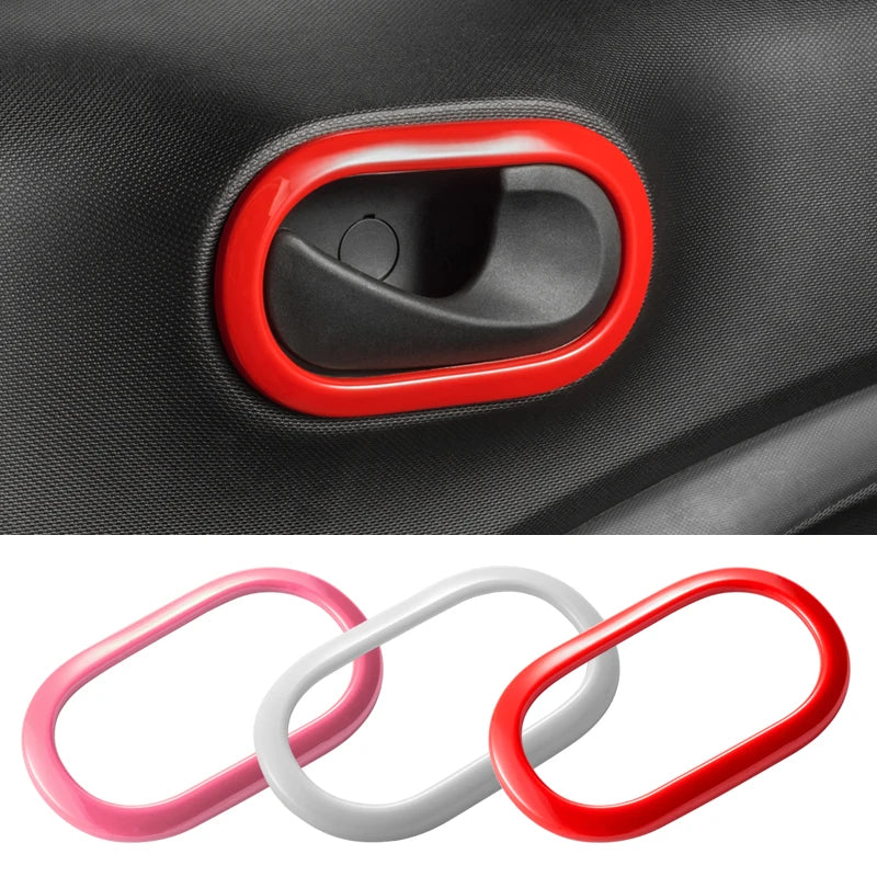 Inner Door Handle Cover Trim for Smart 453 Fortwo Car Interior Accessory OEM