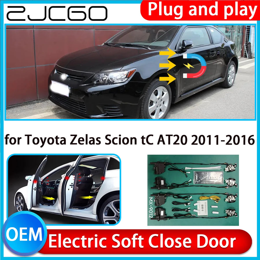 Automatic Soft Close Door Kit for Toyota Zelas Scion tC 2011–2016 Car Interior Accessory ZJCGO Default Title